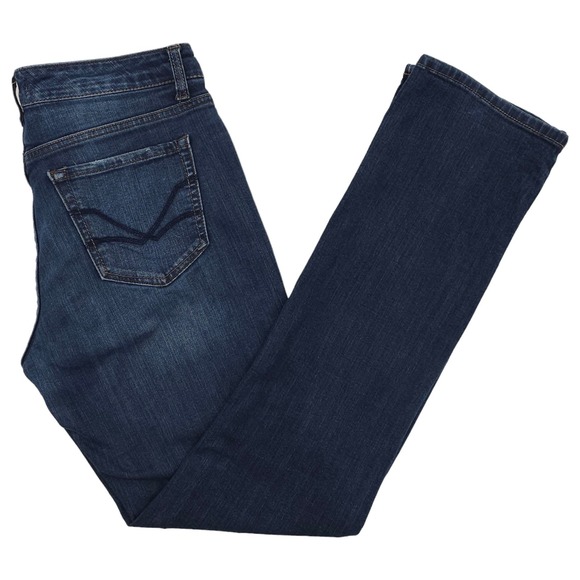 Vintage America Denim - Vintage America Jeans Womens 6 Boho Straight Leg Blue